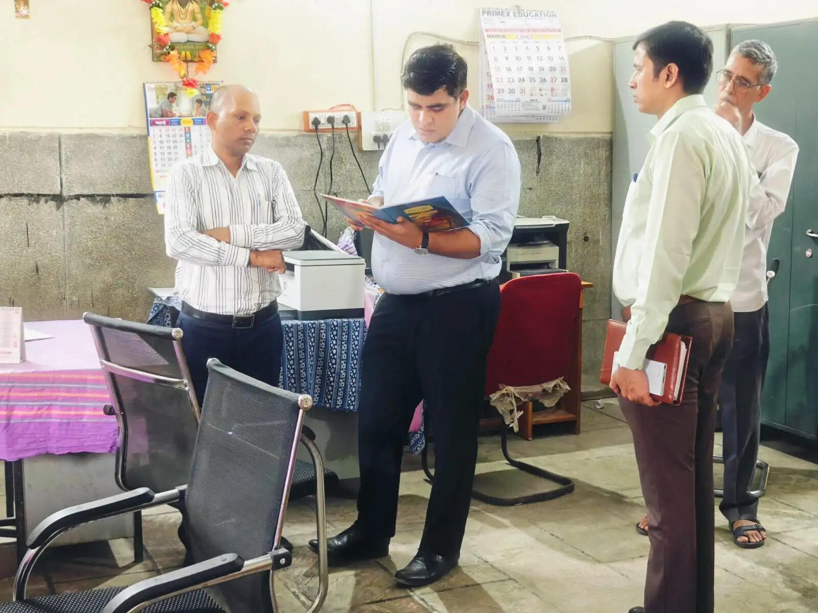 कलेक्टर कुणाल दुदावत ने शासकीय पॉलिटेक्निक कॉलेज कोरबा का किया निरीक्षण