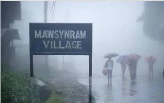 मेघालय में मूसलाधार बारिश का कहर, मावसिनराम में 24 घंटे में 530 मिमी वर्षा