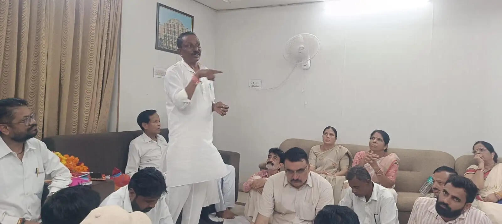 भाजपा की बी-टीम बनकर काम कर रहे सांसद राजकुमार रोत- कांग्रेस जिलाध्यक्ष घोघरा