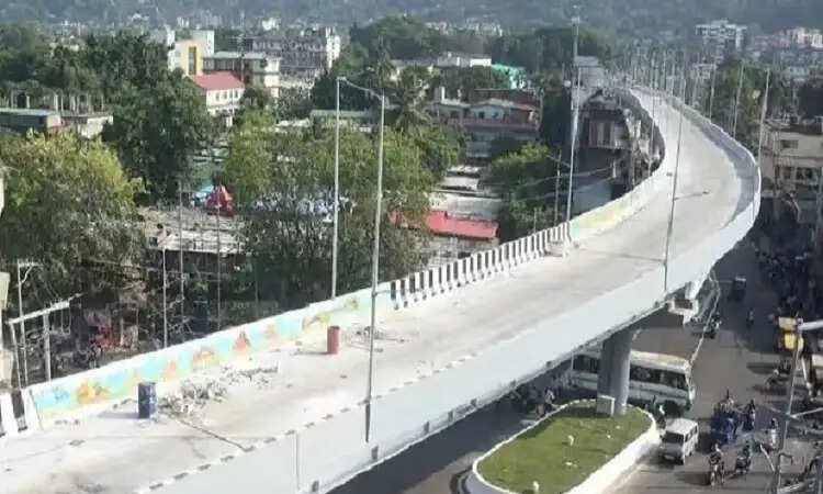 गुवाहाटी में निर्मित असम के सबसे लंबा फ्लाईओर 10 मार्च को खुलेगा