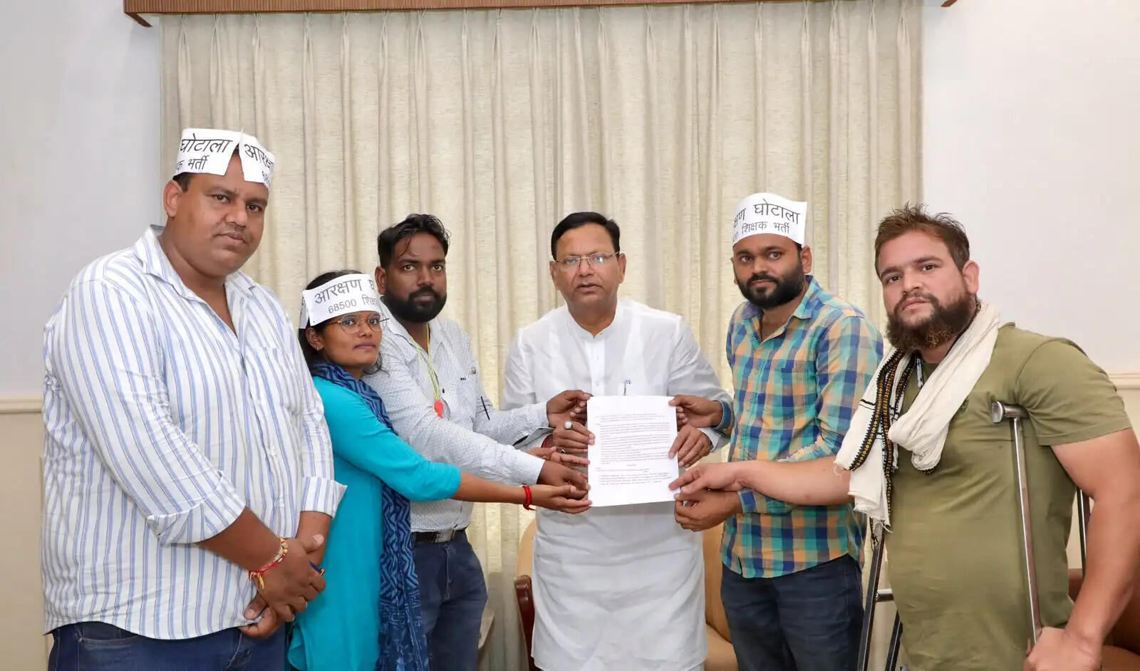 68500 शिक्षक भर्ती: भाजपा प्रदेश अध्यक्ष पंकज चौधरी ने दिया आश्वासन, लागू होगी पिछड़ा वर्ग आयोग की रिपोर्ट