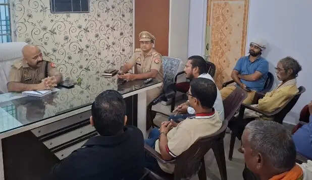अपर पुलिस आयुक्त ने व्यापारियों से किया संवाद, अतिक्रमण न करने की दी हिदायत