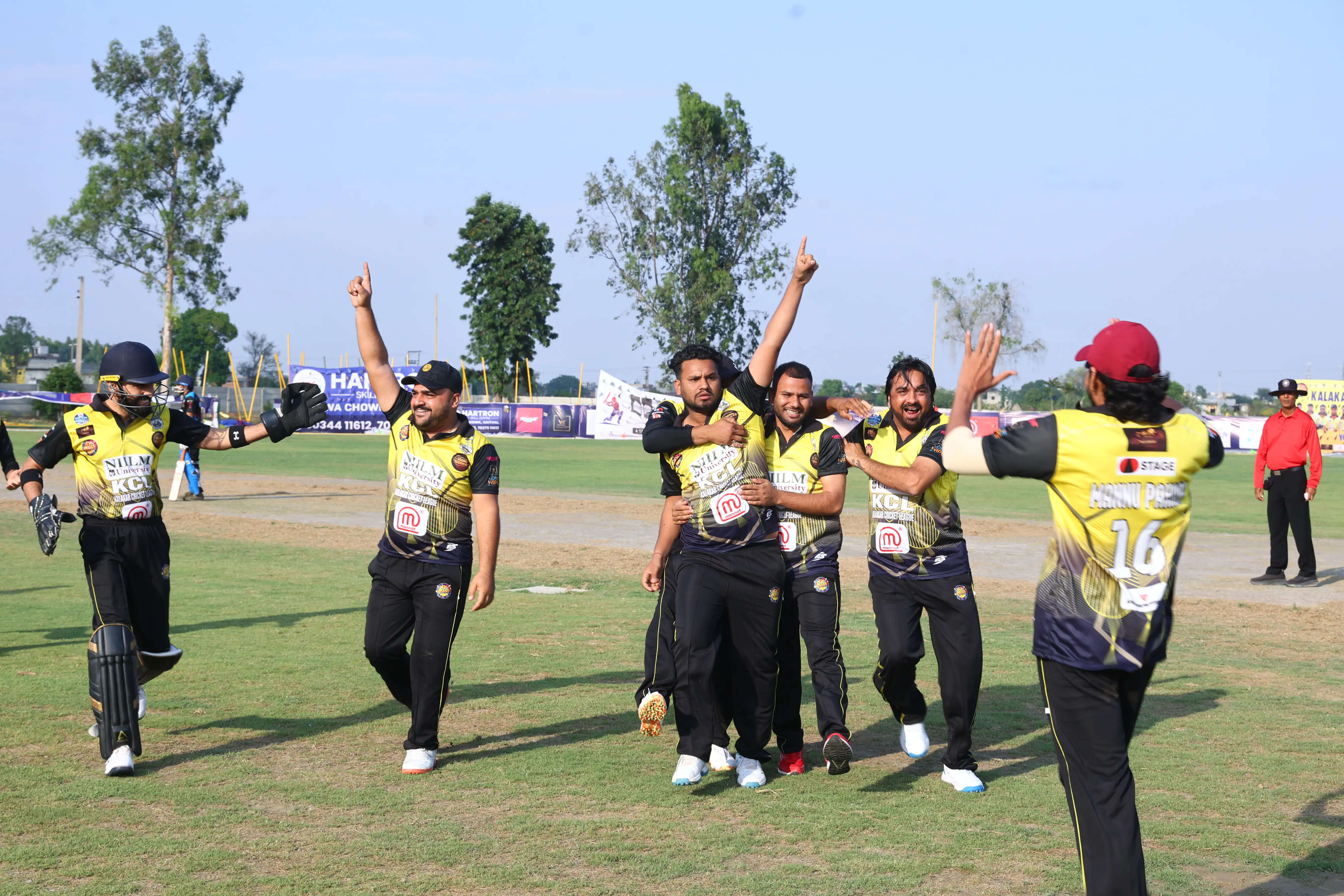 कैथल:बारिश के बीच भी मस्त कलंदर का जलवा बरकरार, दूसरे मैच में यंग याेद्धा बने विजेता