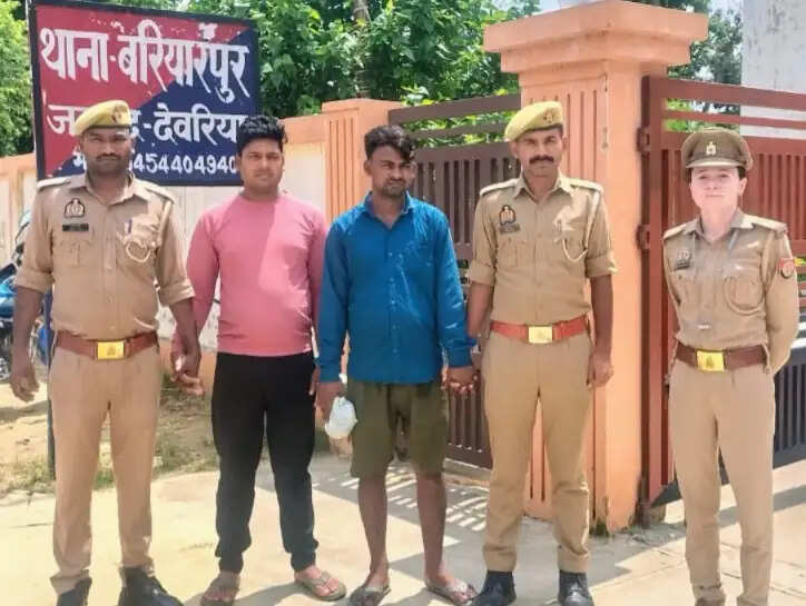 देवरिया पुलिस ने दो पशु चोर किए गिरफ्तार