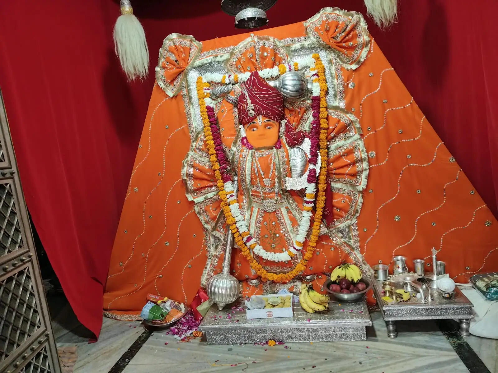 पूर्व मुखी हनुमान मंदिर में सजेगी छप्पन भोग की झांकी