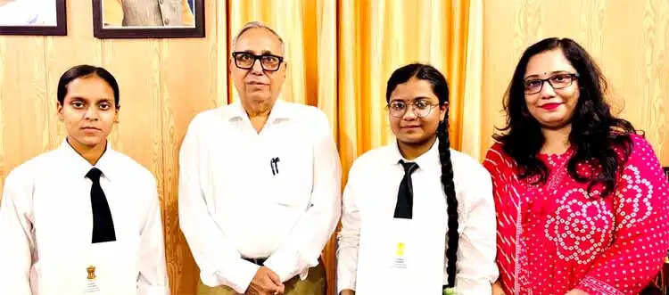 विकसित भारत 2047 पर एसएमजेएन कॉलेज में भाषण प्रतियोगिता, आरव सहगल प्रथम