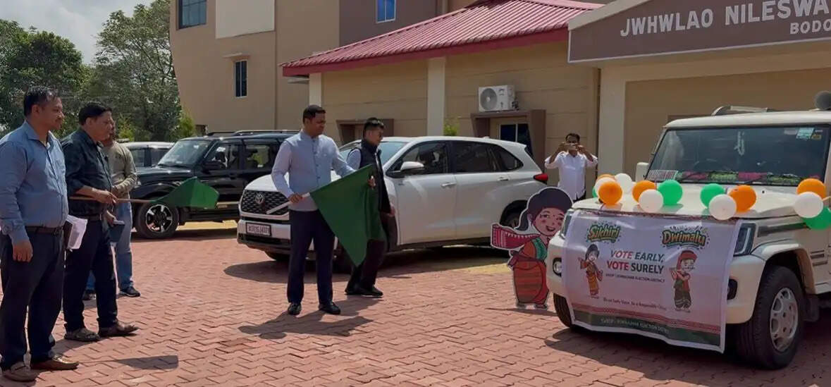 कोकराझार में एसवीईईपी अभियान को नई गति: शुभंकरों का शुभारंभ, जागरूकता वाहन रवाना