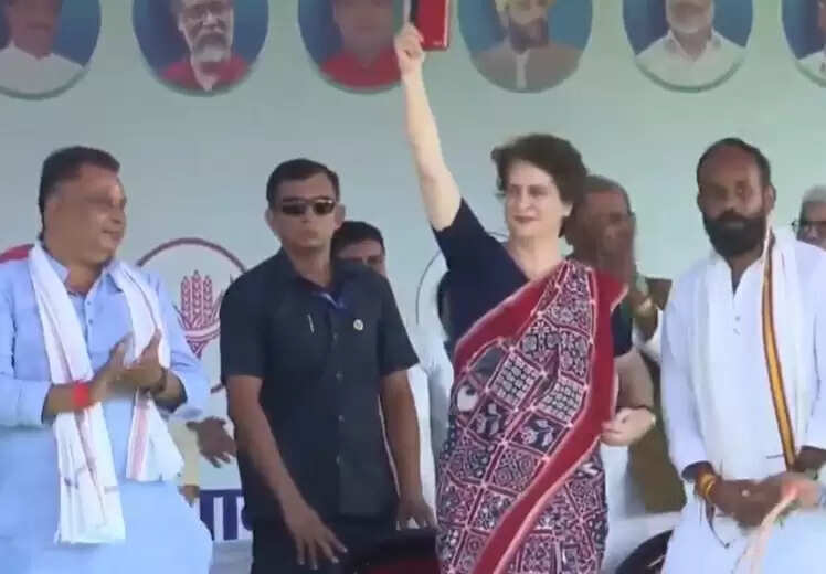 पश्चिम चंपारण में प्रियंका गांधी की रैली में उमड़ा जनसैलाब, प्रियंका ने कहा-बिहार में बदलाव की नई शुरुआत होगी