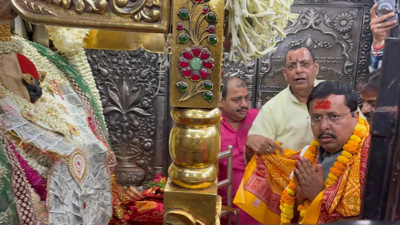 भाजपा अध्यक्ष नितिन नवीन ने मां विंध्यवासिनी धाम में किया दर्शन-पूजन