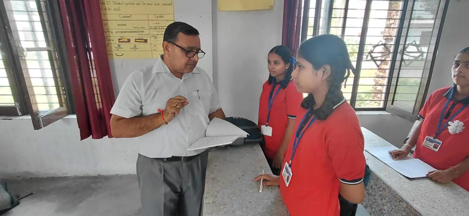 सीईओ ने स्कूलों का किया औचक निरीक्षण, विद्यार्थियों से लिया पढ़ाई का फीडबैक