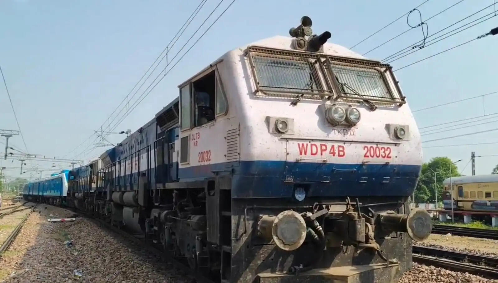 हाइड्रोजन ट्रेन का साेनीपत से दिल्ली के बीच हाई स्पीड के साथ हुआ ट्रायल
