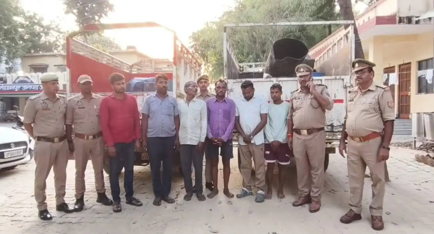 अमेठी : संग्रामपुर पुलिस ने चोरी की दो घटनाओं का किया खुलासा, छह आरोपित गिरफ्तार