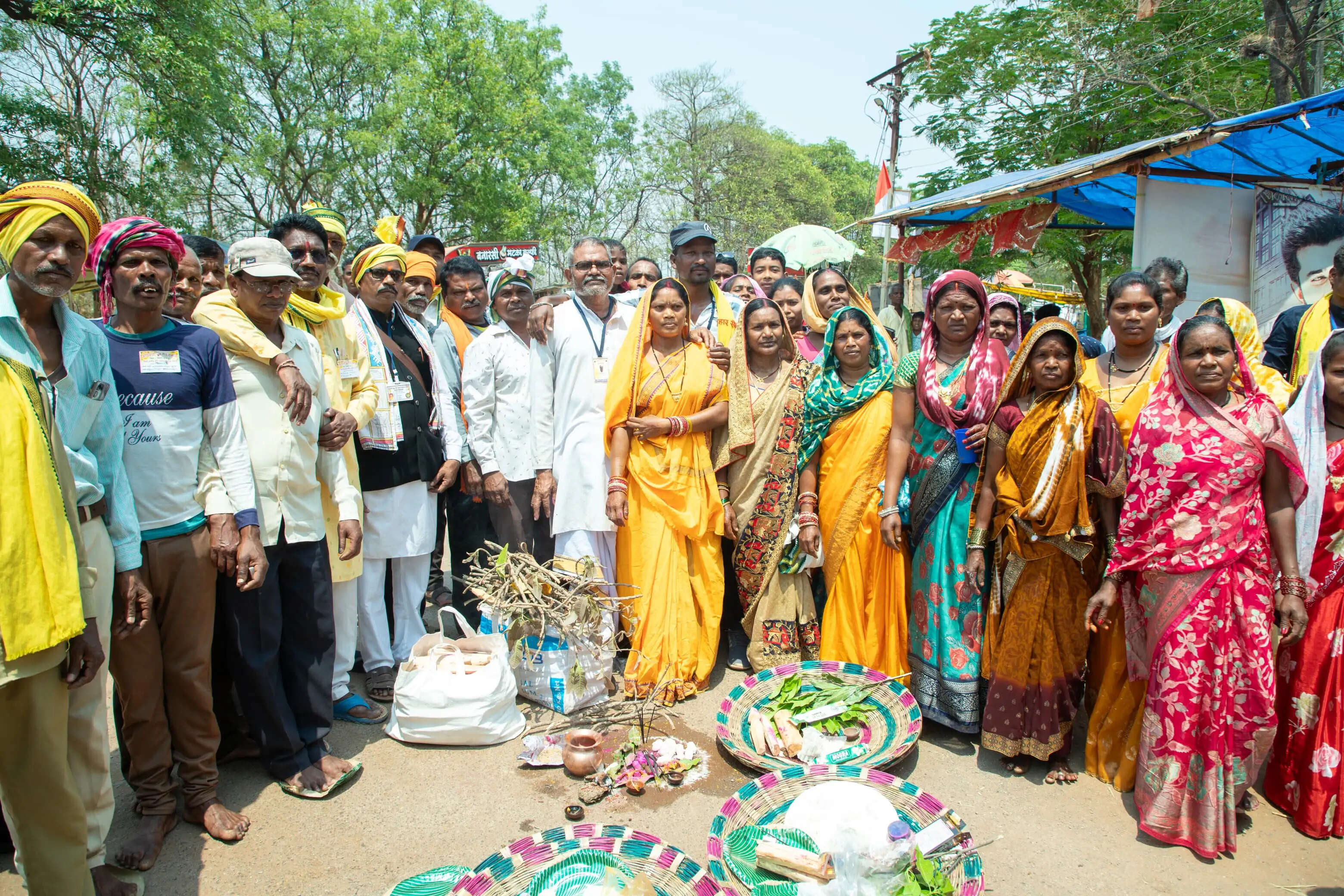 65 जोड़ों का सामूहिक विवाह, गोंडी परंपरा ‘पेन’ से सजी अनूठी मिसाल