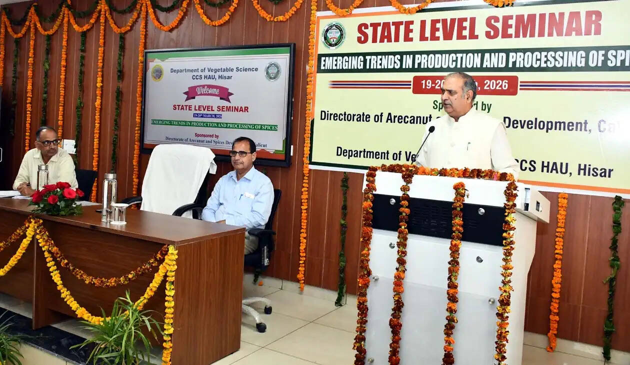 हिसार : सुगंध, स्वाद व औषधीय गुणों के कारण भारतीय मसालों की मांग पूरे विश्व में : प्रो. बीआर कम्बोज
