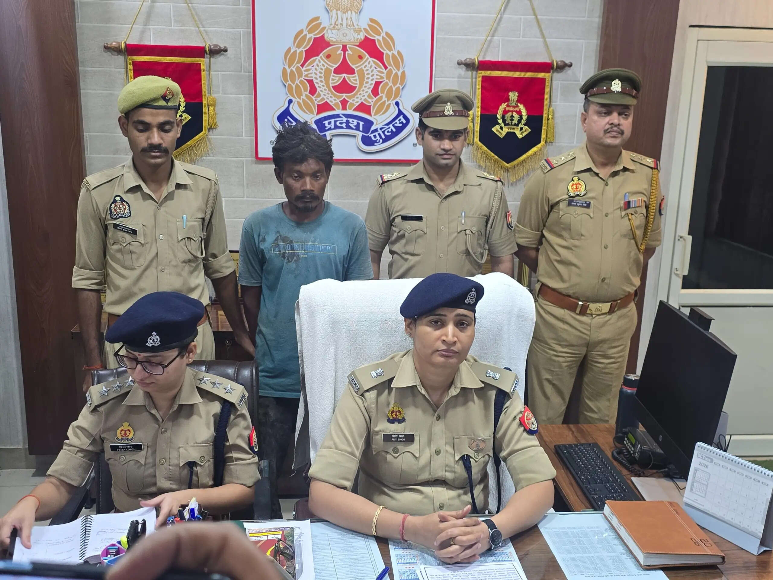 पत्नी का हत्यारा गिरफ्तार, शराब के नशे में घटना को अंजाम दे गढ़ी थी छत से गिरने की कहानी