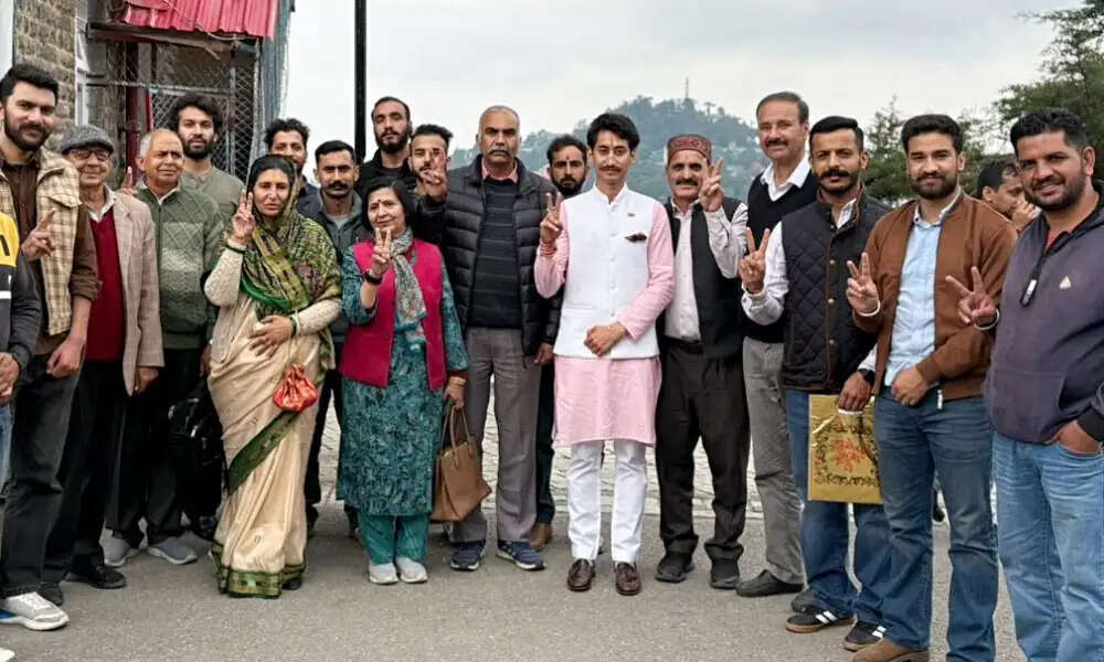 शिमला के चमियाना वार्ड में चला राजघराने के युवा चेहरे का जादू, खुश विक्रम सेन की जीत से कांग्रेस को झटका