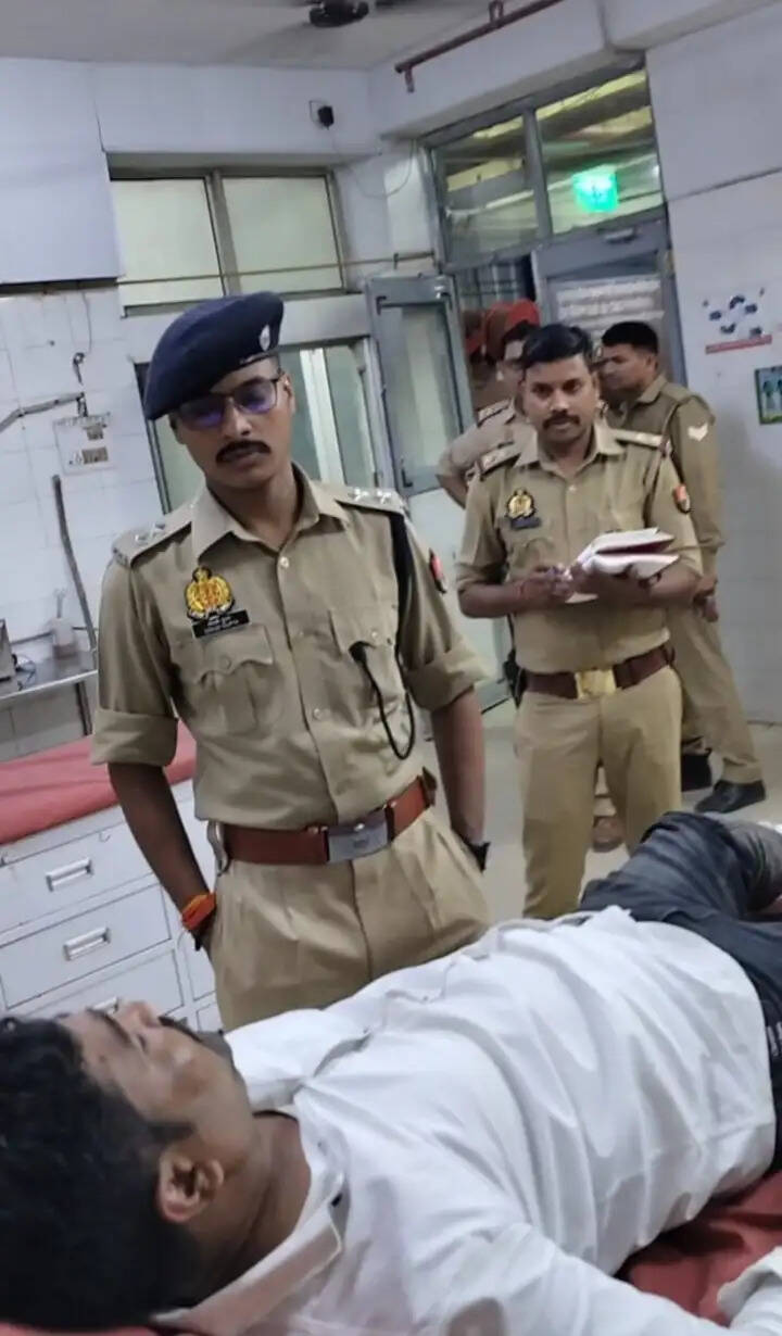 पुलिस मुठभेड़ के बाद शातिर बदमाश नफीस गिरफ्तार