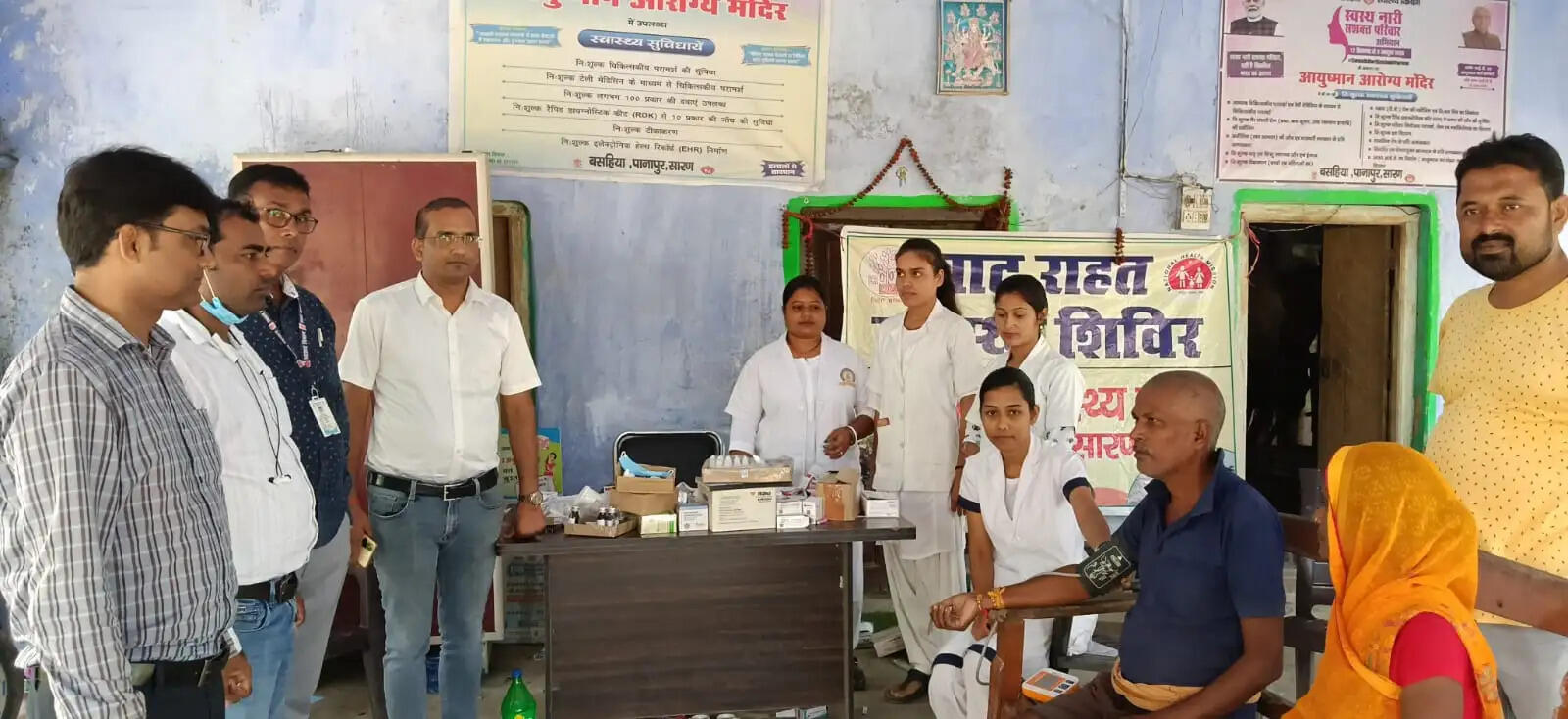सारण में बाढ़ का पानी उतरते ही संक्रमण के खिलाफ छिड़काव और स्वास्थ्य सेवाएं तेज