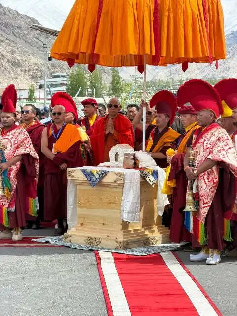 प्रधानमंत्री ने लेह में ‘भगवान बुद्ध के पवित्र अवशेषों की प्रदर्शनी’ के उद्घाटन पर जताई खुशी