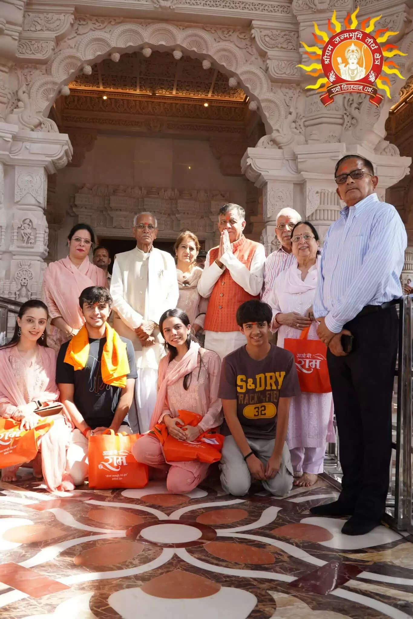 विधानसभा अध्यक्ष सतीश महाना ने राम जन्मभूमि में किए दर्शन पूजन