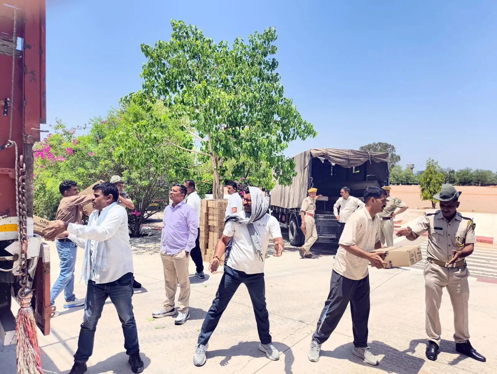 राजस्थान पुलिस जवानों को वितरित होंगे पांच लाख ओआरएस पैकेट्स