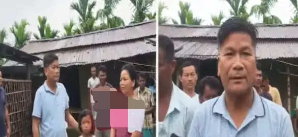 हाथी के हमले से मरे व्यक्ति के घर पहुंचे बीटीसी के उप-प्रमुख