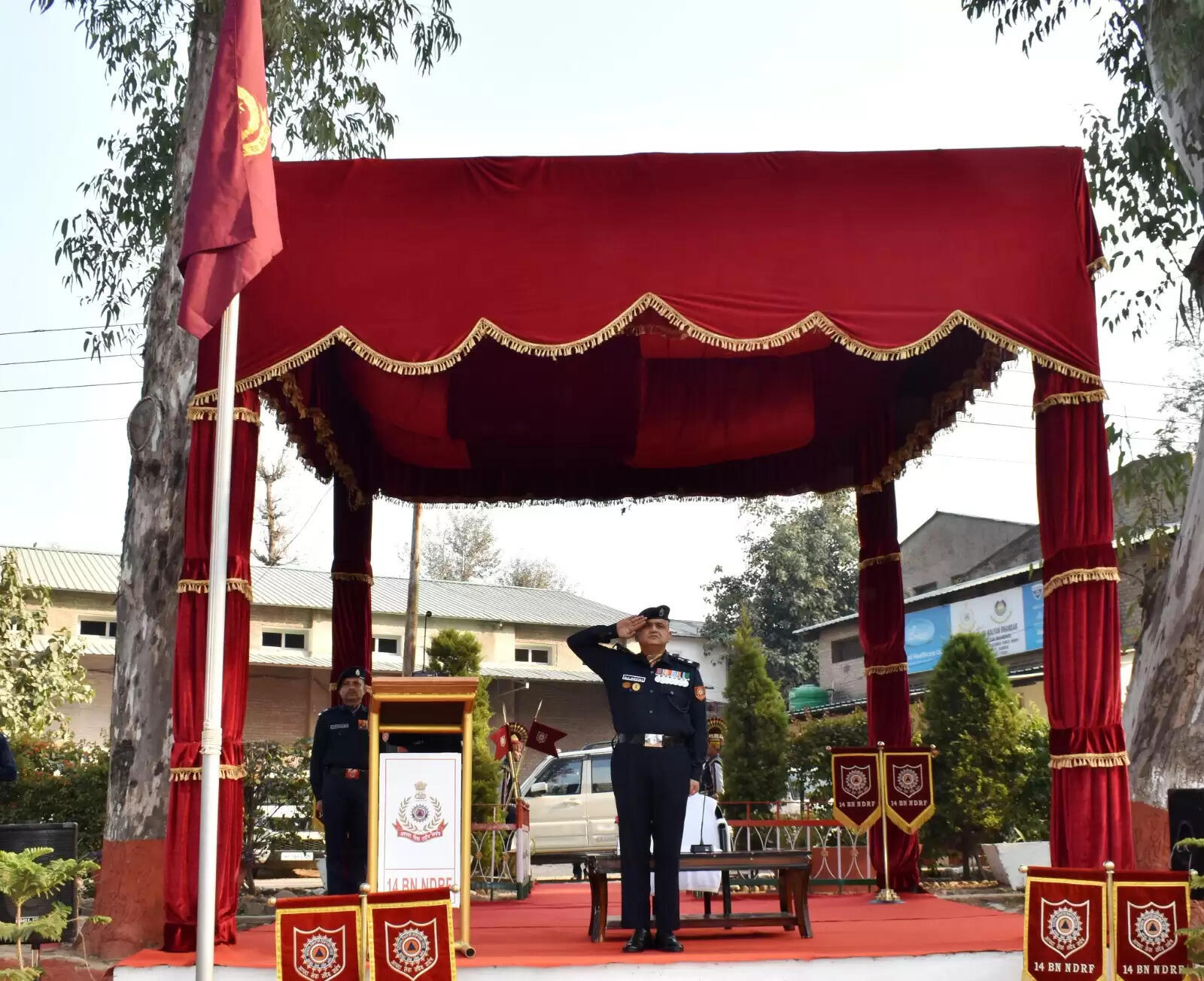 नूरपुर में एनडीआरएफ ने मनाया अपना 21वां स्थापना दिवस