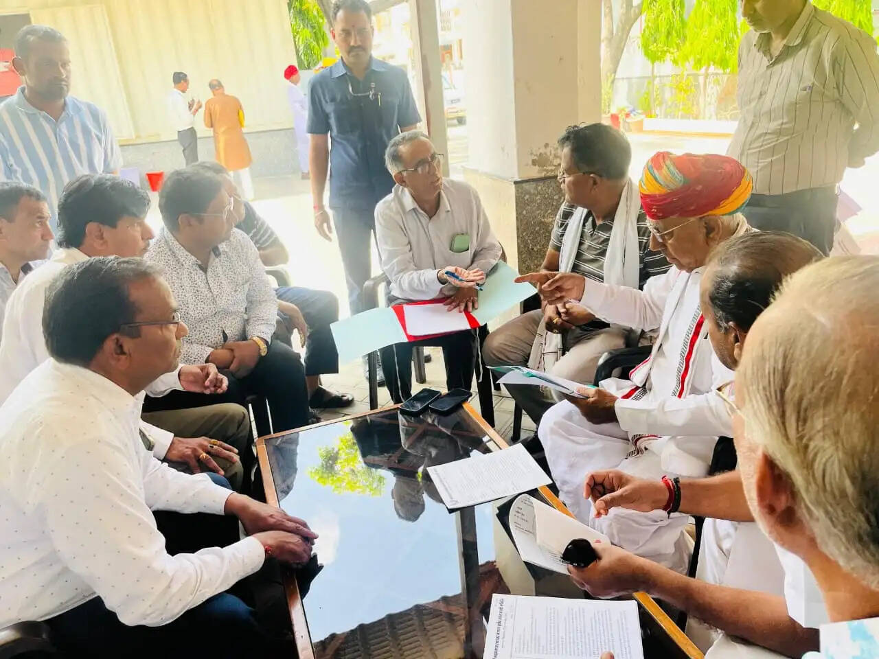 किशनगढ़ मंडी में केंद्रीय मंत्री का निरीक्षण