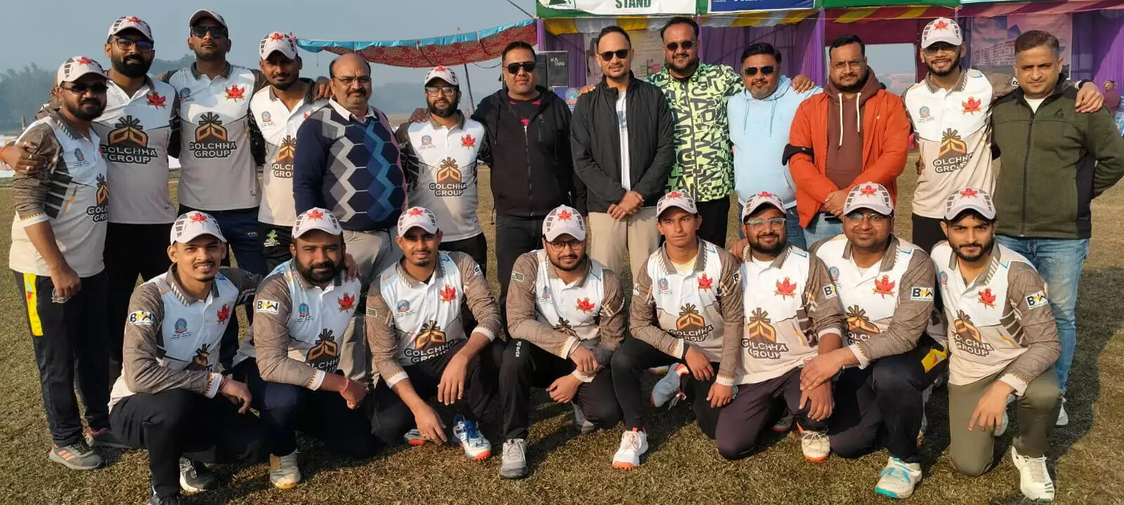 स्पोर्ट्स कार्निवल सीजन वन के क्रिकेट प्रतियोगिता के सेमीफाइनल में पहुंची मुजफ्फरपुर