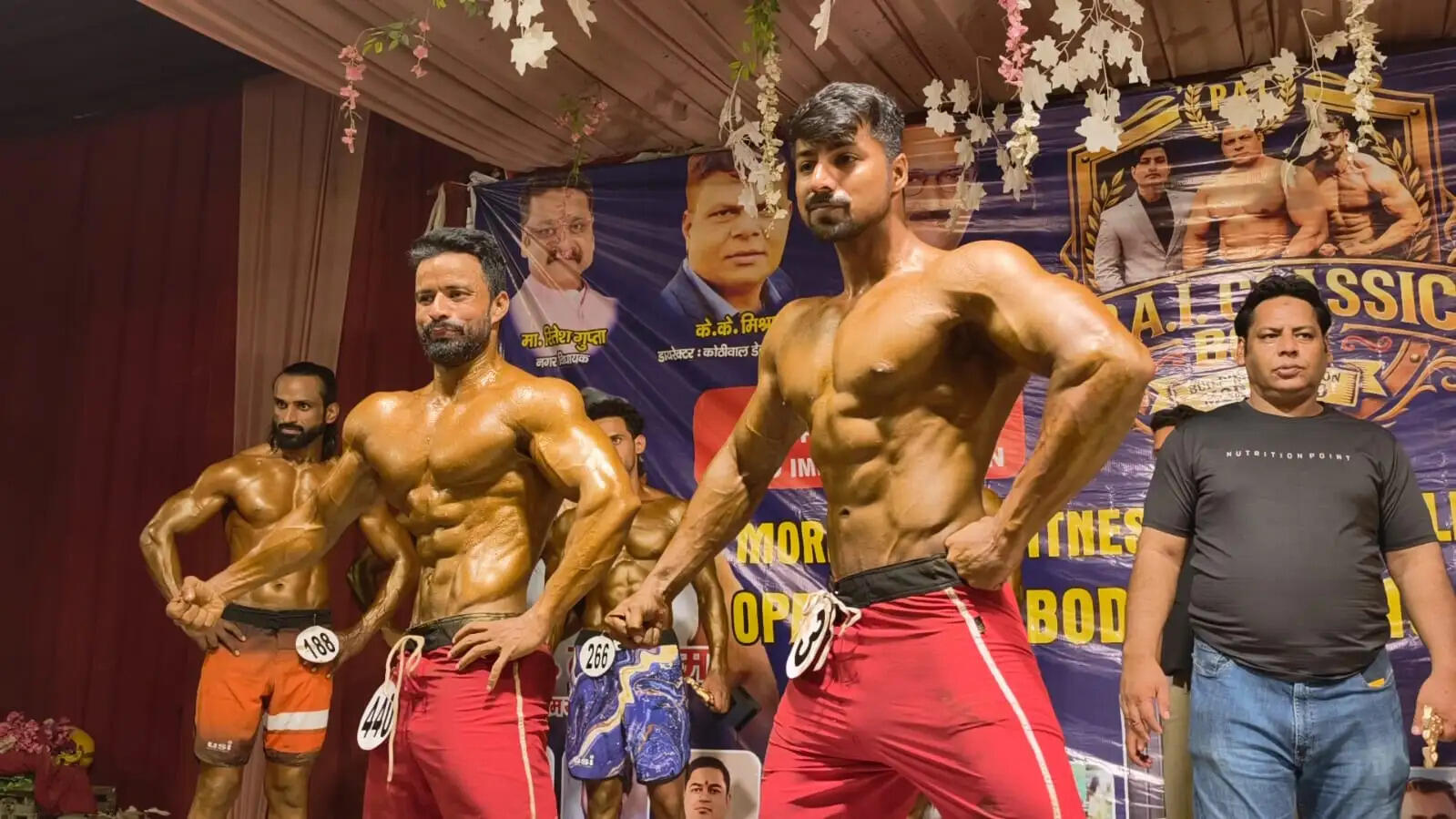 बॉडीबिल्डिंग प्रतियोगिता में मेरठ के सरफराज बने नॉर्थ इंडिया चैंपियन