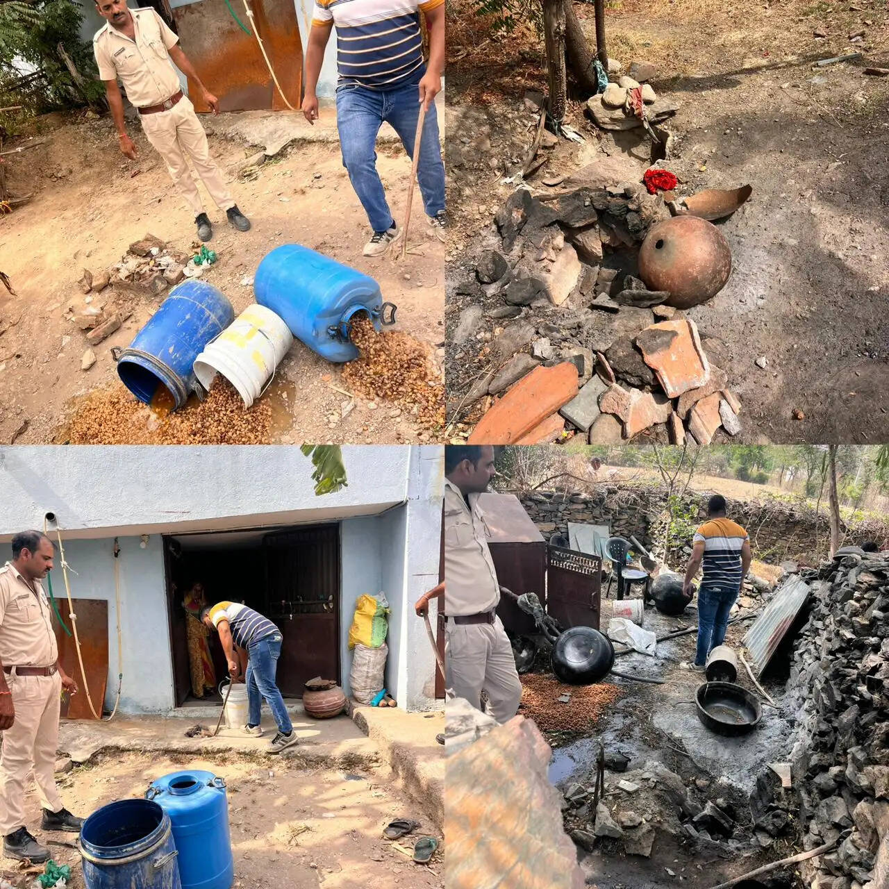 अवैध शराब पर बड़ी कार्रवाई: 5 दिन में 633 केस दर्ज कर किए 172 गिरफ्तार
