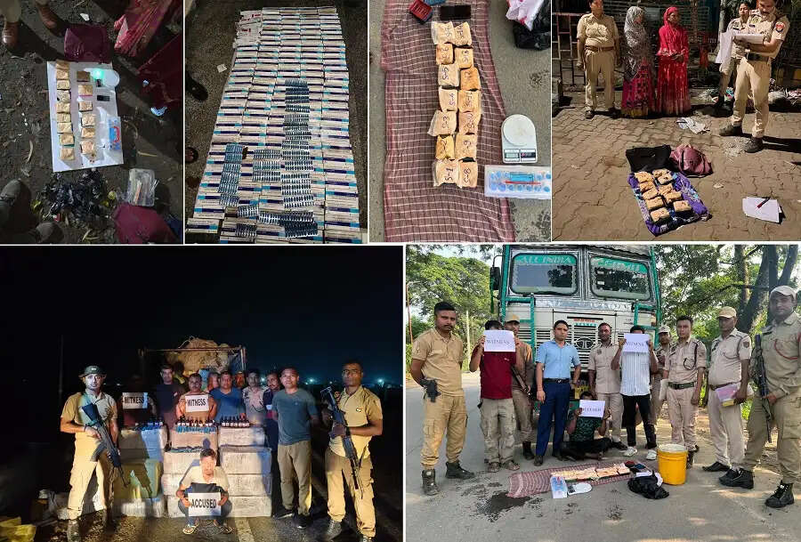 असम : कछार में 4.5 करोड़ की मादक पदार्थ बरामद, तीन महिला समेत छह ड्रग्स तस्कर गिरफ्तार
