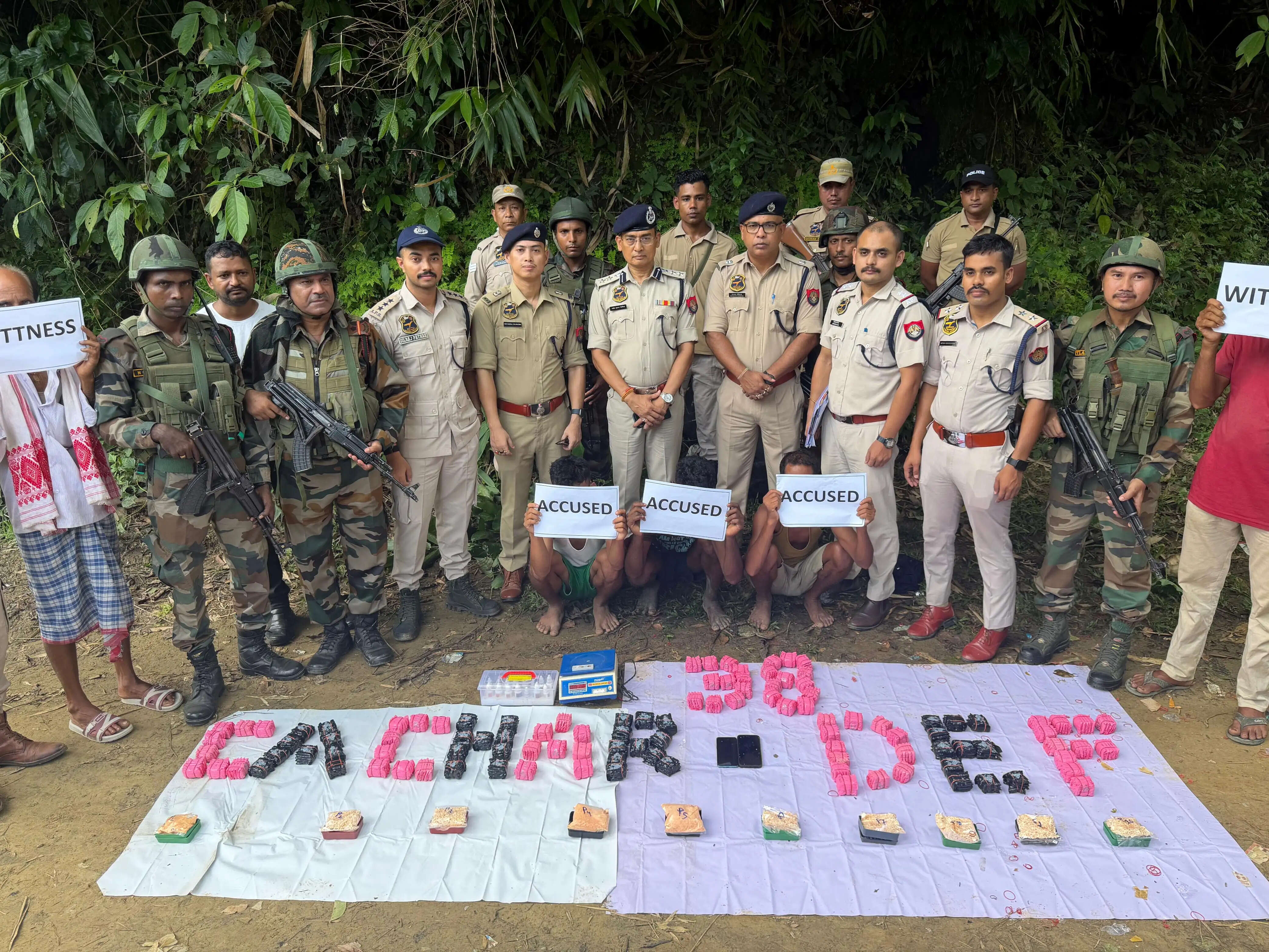 असमः कछार में 28 करोड़ रुपये के मादक पदार्थ जब्त, तीन तस्कर गिरफ्तार