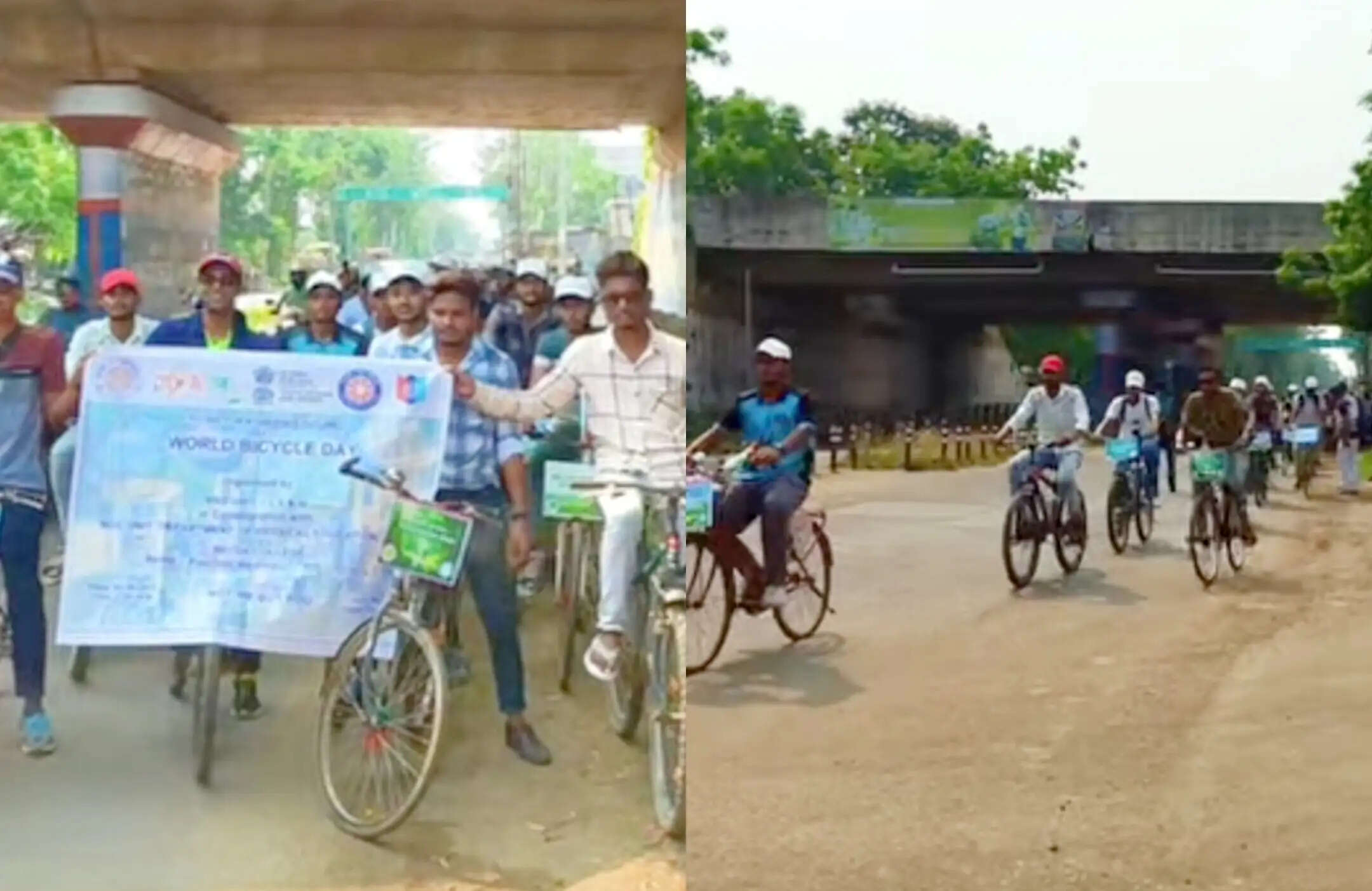 अंतरराष्ट्रीय साइकिल दिवस पर जागरूकता रैली निकाली गई