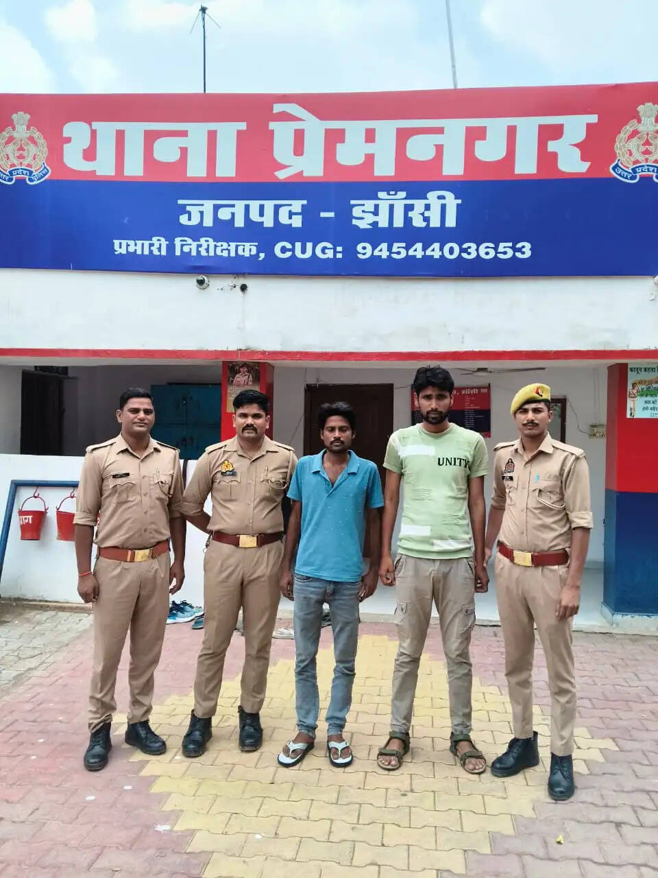 नाबालिग के अपहरण और दुष्कर्म के मामले में दो आरोपित गिरफ्तार