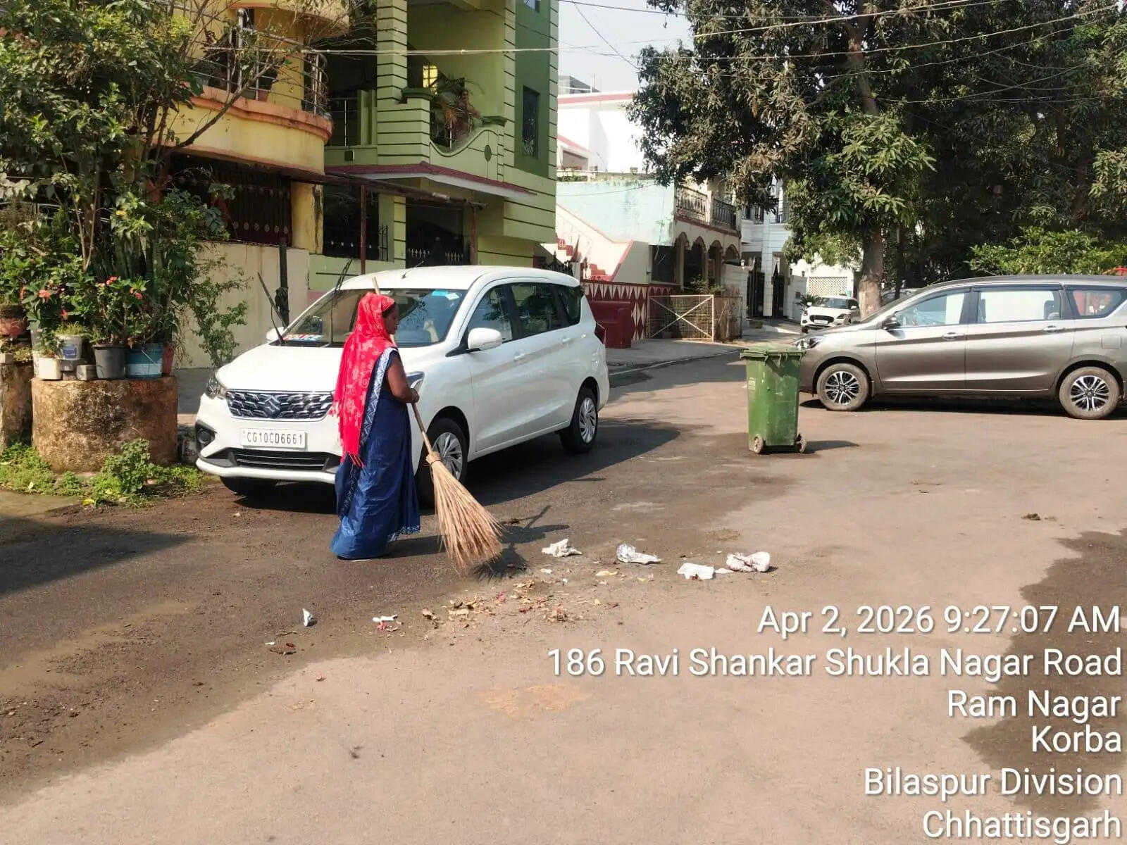 कोरबा: सड़क पर सेनेटरी वेस्ट फेंकने पर पहली बार जुर्माना, निगम ने अपनाया सख्त रुख