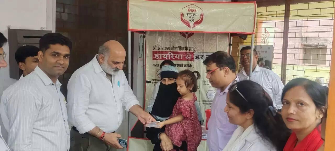 मुरादाबाद में डायरिया रोको अभियान का शुभारम्भ