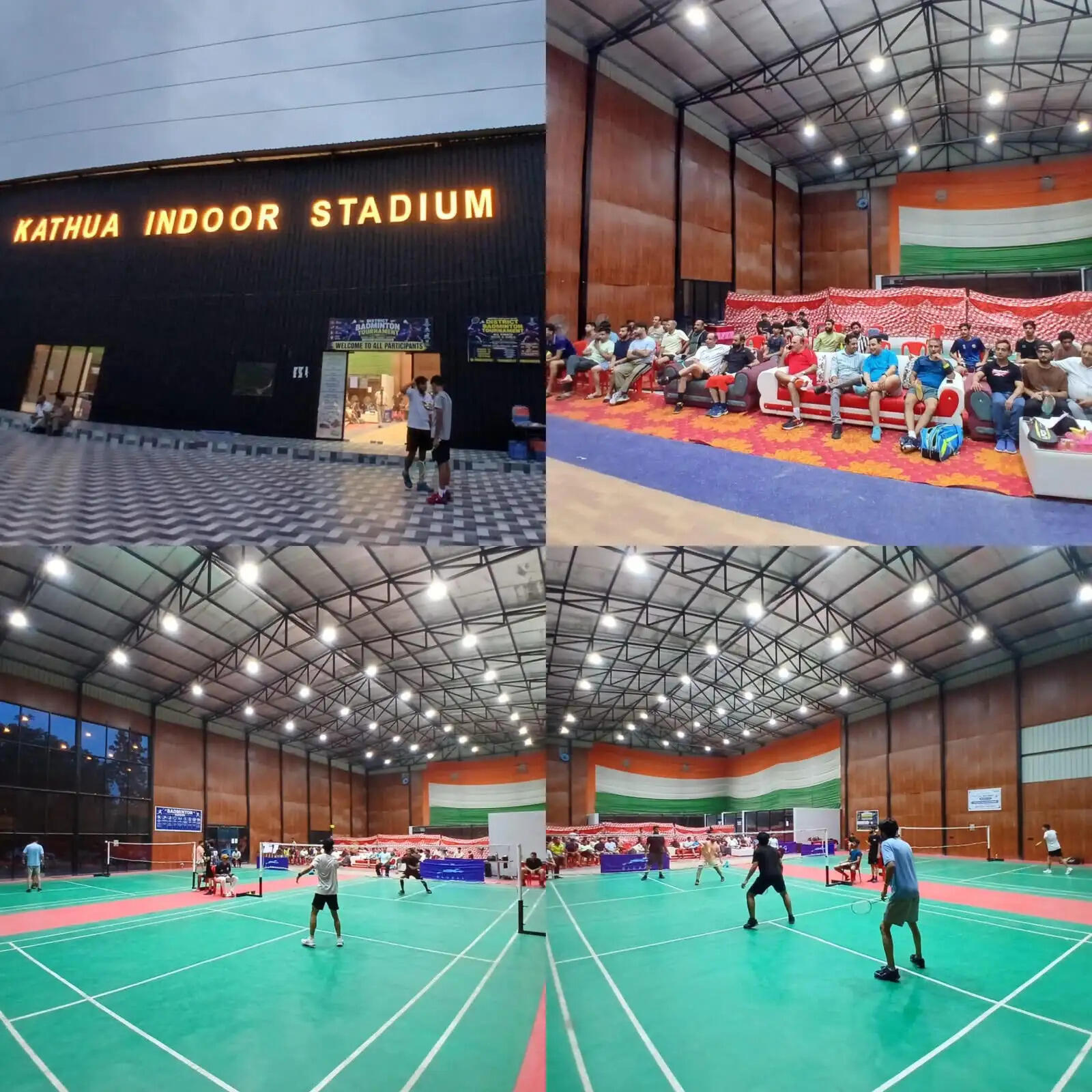 जिला बैडमिंटन टूर्नामेंट कठुआ-2026, नॉकआउट चरण में प्रवेश