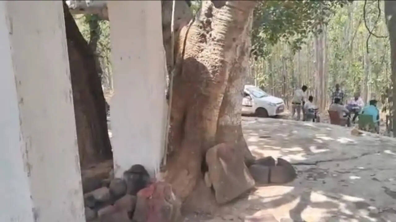 जशपुर : मंदिर में तोड़फोड़ व मूर्तियां खंडित, जल्द गिफ्तारी की मांग