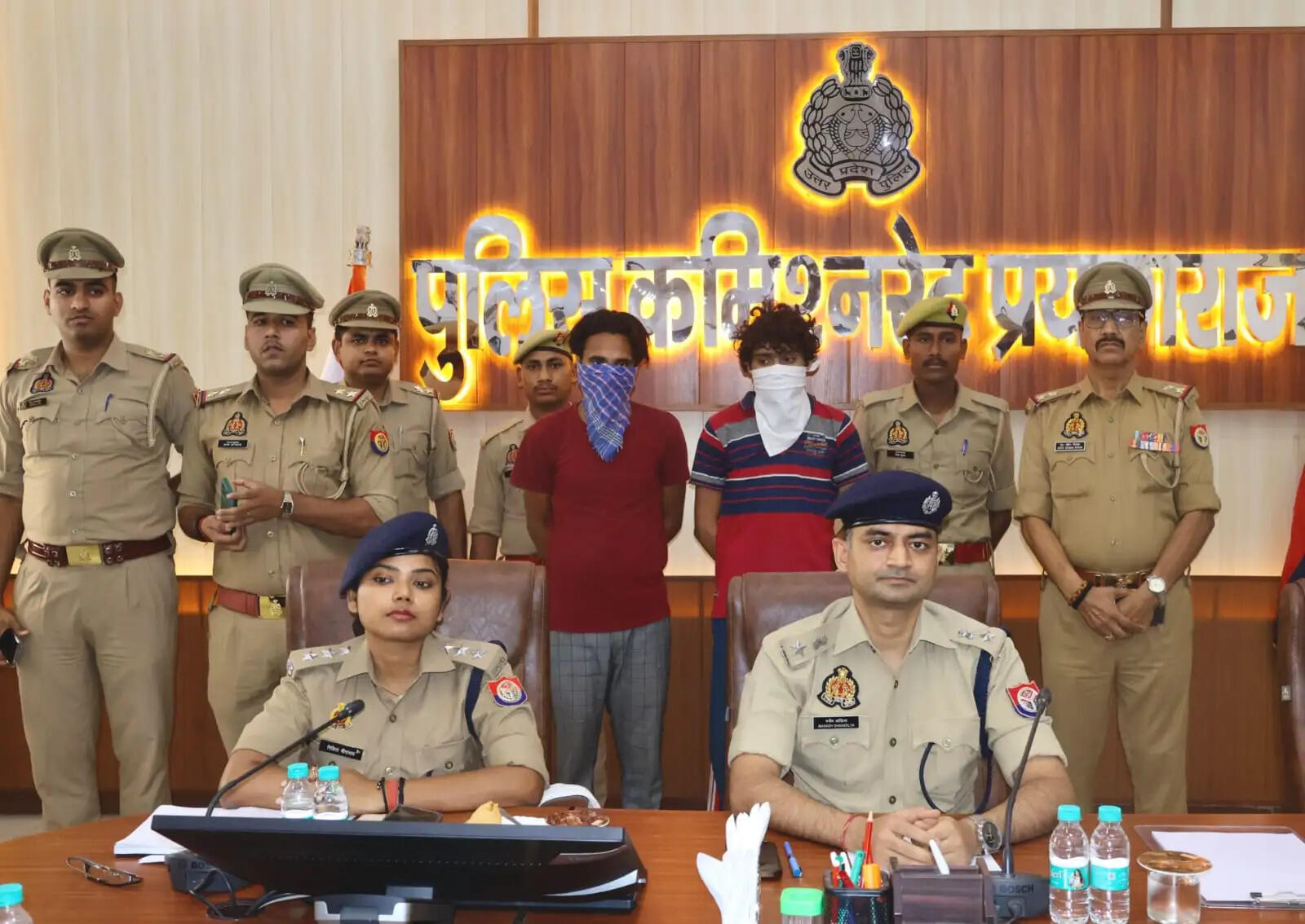 प्रयागराज में 40 लाख के बिजली तार चोरी का खुलासा, दो आरोपित गिरफ्तार