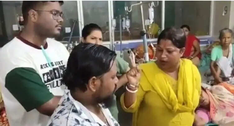 इलाज में लापरवाही का आरोप, बीजेपी नेत्री ने जूनियर डॉक्टर को लगाई फटकार