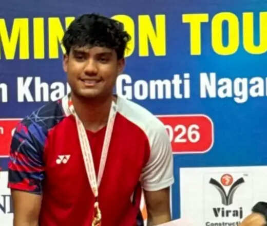 बैडमिंटन में बांदा के अर्श मोहम्मद ने भारत में मेन्स डबल्स की टॉप रैंकिंग की हासिल