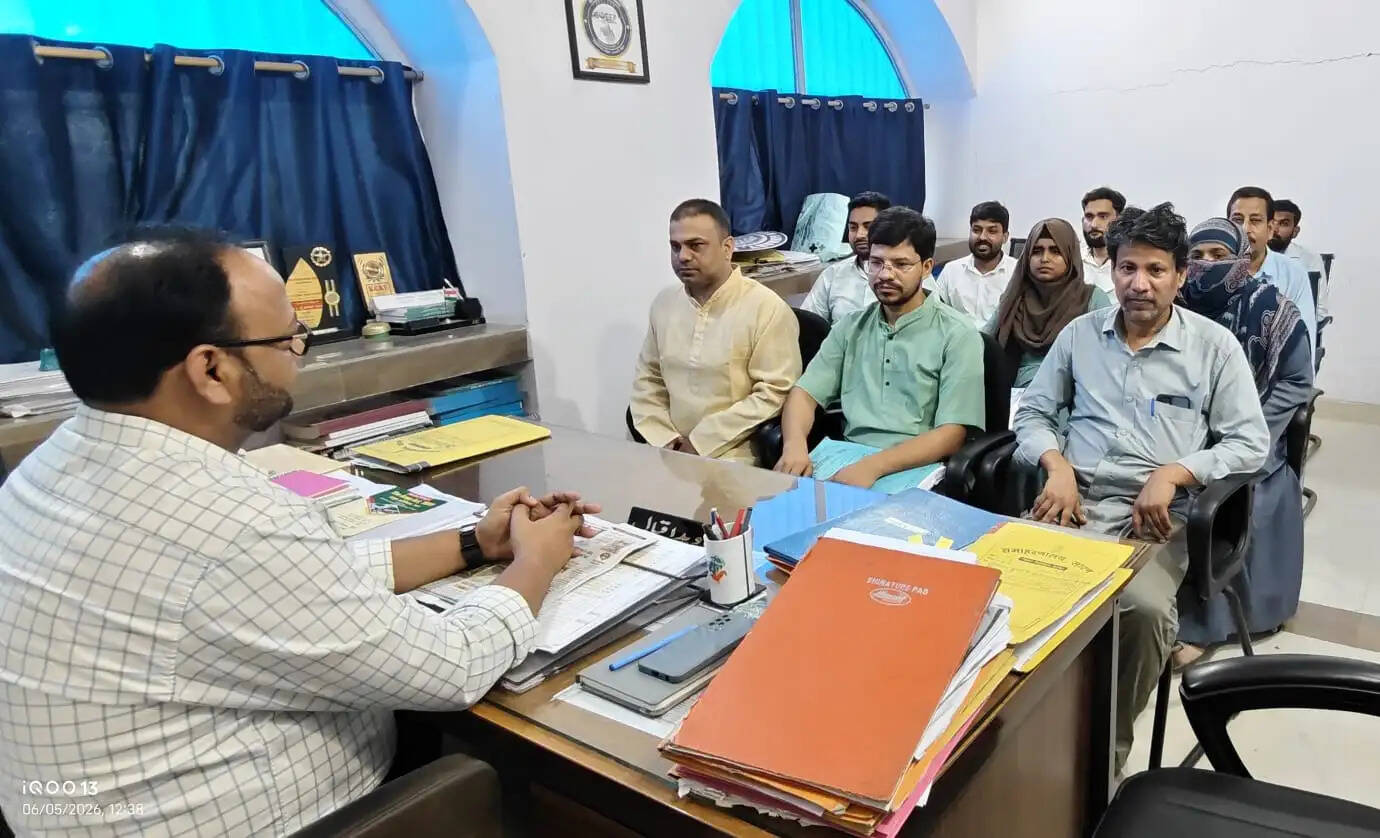 जिला उर्दू भाषा कोषांग की मासिक बैठक संपन्न