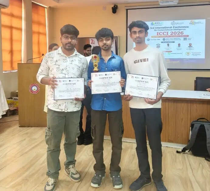 एसबीयू विद्यार्थियों ने नवाचार और एआई में लहराया परचम