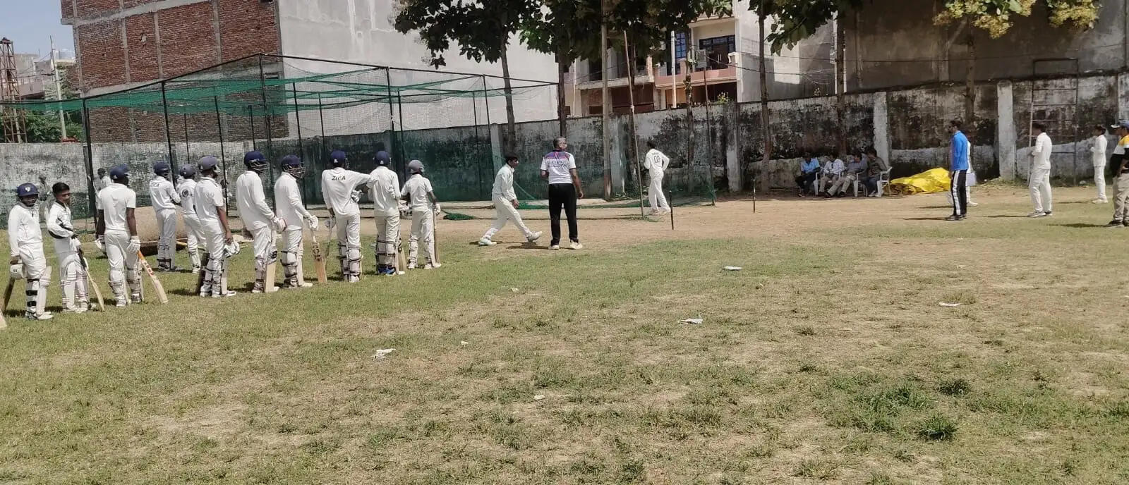 अंडर-14 क्रिकेट ट्रायल में 294 खिलाड़ियों ने दिखाया दमखम