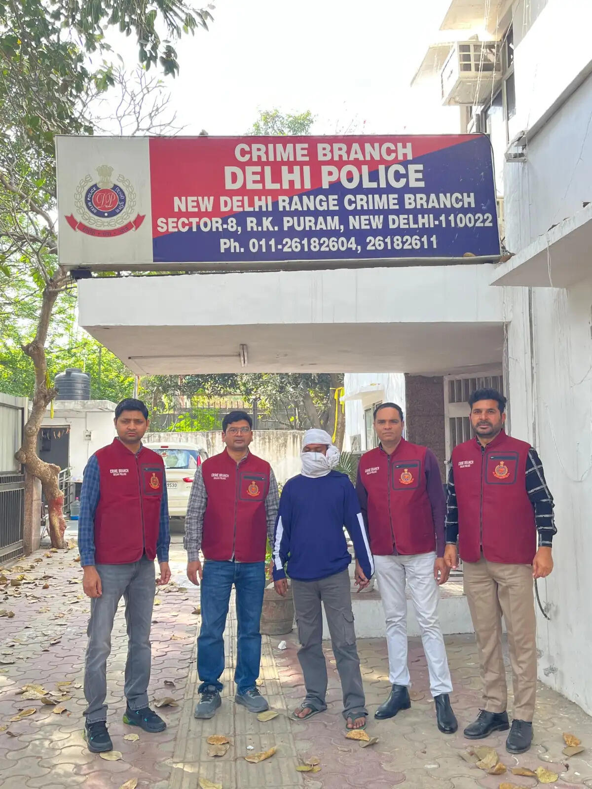 पालम डकैती कांड का फरार आरोपित गिरफ्तार