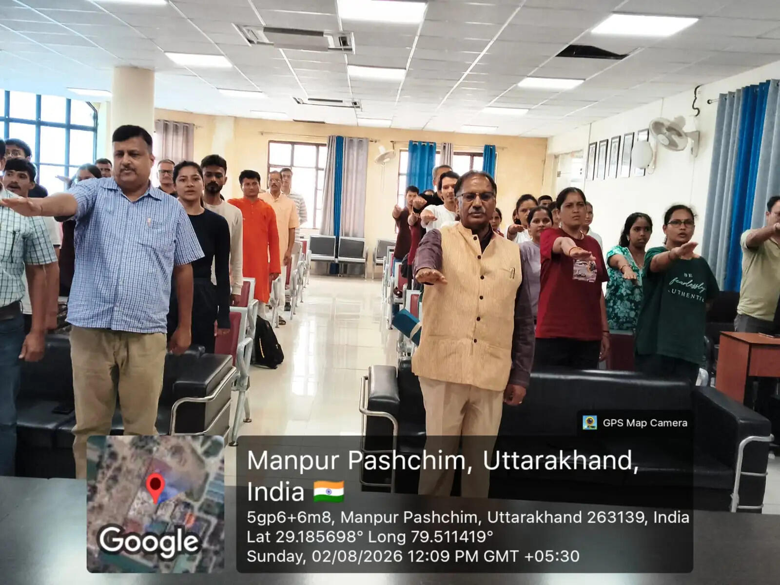 यूओयू में नशामुक्त युवा फॉर विकसित भारत' अभियान के तहत दिलाई गई नशामुक्ति की शपथ