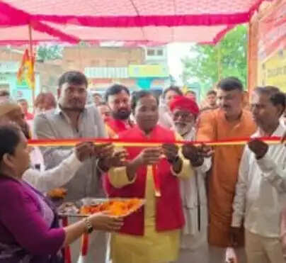 जनहित संकल्प पार्टी के अध्यक्ष ने वाराणसी में चुनावी कार्यालय का किया उद्घाटन