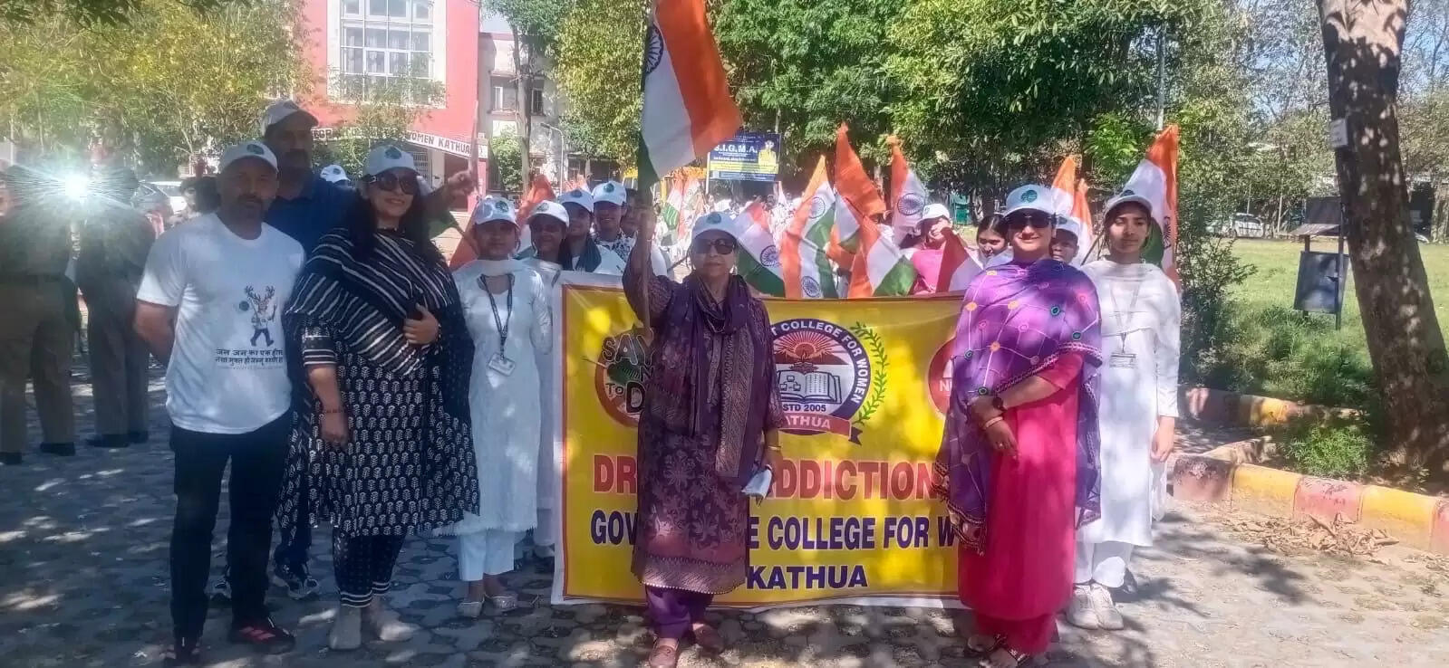 जीडीसी महिला में नशा मुक्त भारत अभियान के तहत जागरूकता कार्यक्रमों की श्रृंखला आयोजित