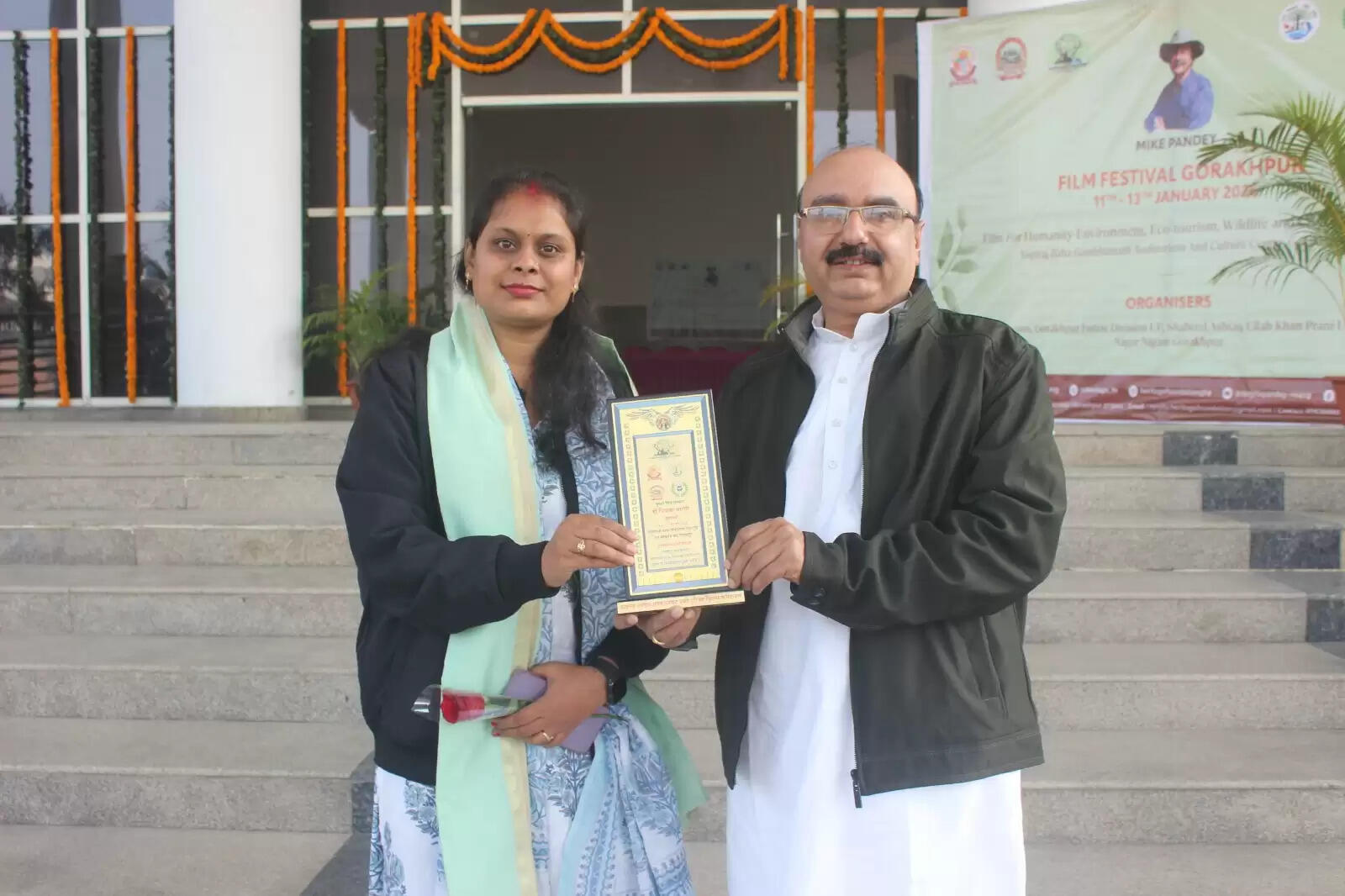 पर्यावरण फिल्म महोत्सव में डॉ. प्रियंका भारती ‘पृथ्वी मित्र पुरस्कार’ से सम्मानित